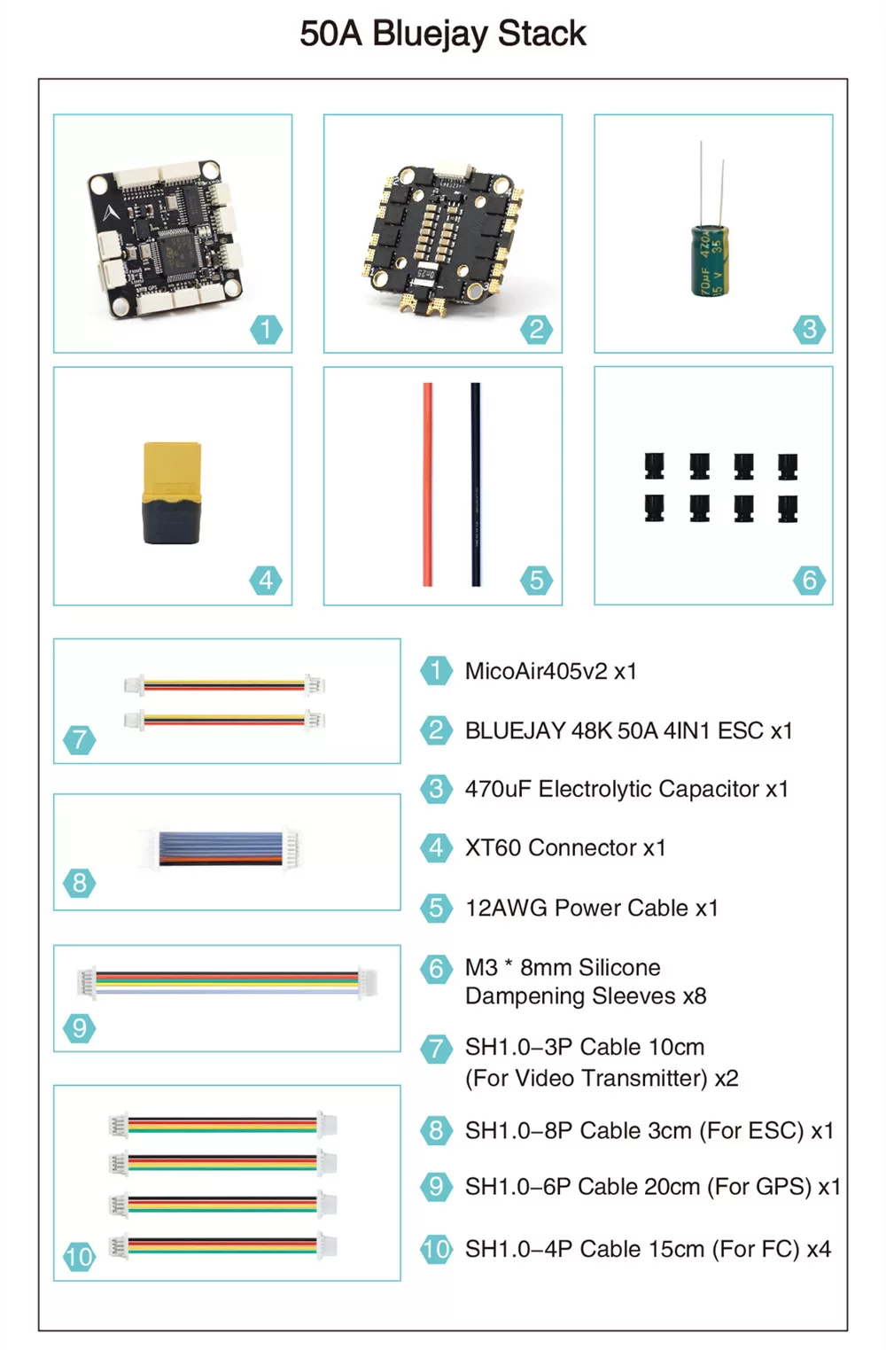 MicoAir405v2 50A Bluejay Stack 6 MicoAir405v2 package2 jpg