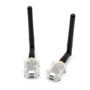 MicoAir LR24-F Long-Range Telemetry Radio Module with 3 dBi Antenna