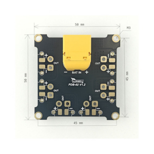 SwiftWing PDB02-XT60 – 3S–6S Power Distribution Board with XT60 Connector
