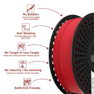3DZ PETG Traffic Red Filaments1.75mm 4 dream polymers petg pro 1000x1000 2 1