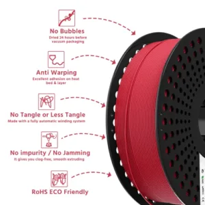 dream polymers pla matte lava red 1 75mm 3d printer filament 1kg lava red 4 500x500 1