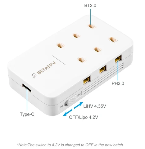 BETAFPV 6-Port 1S Battery Charger 4 web specification addf4759 24ca 4162 9f36