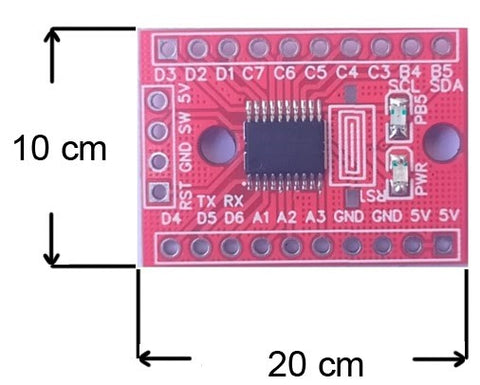STM8-Development-Board-Minimum-System-Board