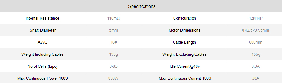 T MOTOR U POWER U5 400KV spec